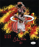 Glen Rice signed Miami Heat Collage 8x10 Photo #41- JSA Authenticated