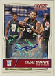 Tajae Sharpe signed 2016 Panini Score Scorecard Rookie Card (RC) #375 (Tennessee Titans)