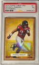 Devonta Freeman signed 2014 Topps Turkey Red Card #11- PSA Graded NM 7 (Atlanta Falcons)