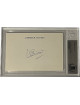 Laurence Olivier signed 3.5x5 Cut Signature- BAS/Beckett Encapsulated (Hollywood Legend)