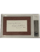 Mike Ditka signed 3.5x5 Football Texture Cut Signature HOF 88- BAS/Beckett Encapsulated (Chicago Bears)