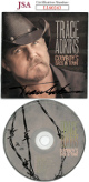 Trace Adkins signed 2010 Cowboy's Back In Town Booklet w/ CD & Case- JSA #LL60243