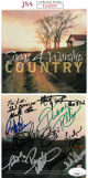 Linda Davis/Ricky Skaggs/Rachel Robinson/Bryan White signed 2007 Songs 4 Worship Country Booklet w/ CD & Case- 10 sigs- JSA