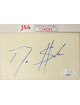 Deion Sanders signed 3x5 Index Card- JSA #LL60284 (Primetime/Cowboys/49ers/Yankees)