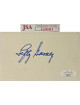 Lefty Gomez signed 3x5 Index Card- JSA #LL60401 (NY Yankees/Senators/HOF 1972)
