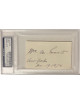 William M. Evarts signed 2x4.5 Cut Sig PSA Encapsulated  - New York Dec 19, 1872- (Secretary State/Attorney General/Senator)