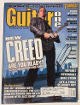 Mark Tremonti Creed Band signed January 2002 Guitar One Full Magazine- Beckett Review