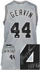 George Gervin signed San Antonio Grey TB Custom Stitched Pro Basketball Jersey HOF 96- JSA Witnessed