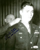 Walter Ehlers signed WWII Vintage B&W 8x10 Photo- JSA #SS17644- Big Red One/1st Infantry Div/D-Day/Medal of Honor