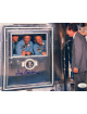 Gene/Eugene Kranz signed Apollo 11 Flight Director 8x10 Photo- JSA #SS17691 (w/ President Richard Nixon)