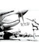 Lynn Jones signed WWII "Flying Tigers" 8x10 Photo 23rd Fighter Group 74th Squadron China- JSA #AC92720 (P-40 Warhawk Ace Pilot)