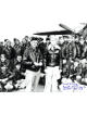 David Thatcher signed WWII Doolittle Raiders USS Hornet Vintage B&W 8x10 Photo- JSA #SS51665- Engineer- Gunner Crew #7