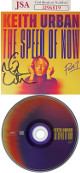 Keith Urban signed 2020 The Speed of Now Part 1 Album Cover w/ CD & Case- JSA #JJ96819