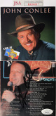 John Conlee signed 2001 Live At Billy Bobs Texas Album Back Cover Booklet w/ CD & Case- JSA #KK58117