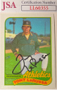 Tony LaRussa signed 1989 Topps Card #224- JSA #LL60355 (Oakland A's/On Card Auto)