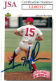 Trevor Hoffman signed 1992 Upper Deck Minor League Rookie Card (RC) #105- JSA #LL60317 (On Card Auto/Chatanooga Lookouts)