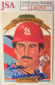 Keith Hernandez signed 1982 Donruss Diamond Kings Card #20- JSA #LL60293 (St. Louis Cardinals/On Card Auto)