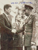 Wilburn Ross signed WWII Vintage B&W 8x10 Photo- JSA #SS17688 -May 1963/Medal of Honor w/ JFK
