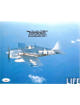 Donald McPherson signed WWII Vintage Color 8x10 Photo- JSA #AC92660- US Navy Hellcat Fighter Ace Pilot/USS Essex Japan