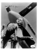 Herschel "Herky" Green signed WWII Vintage B&W 8x10 Photo- JSA #SS17672- Air Force Flying Ace Pilot