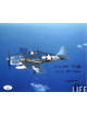 Clarence/C.A. "Spike" Borley signed WWII Vintage B&W 8x10 Photo- JSA #SS17673- Navy Cross/VF-15 USS Europe/5 Victories/1944
