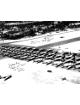 Julian "Bud" Rice signed WWII C-47 Pilot B&W 8x10 Photo- JSA #SS17735- 37th Sqdn/316 TCG/Prep for Market Garden-9/17/1944