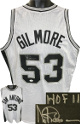 Artis Gilmore signed San Antonio White TB Custom Stitched Pro Style Basketball Jersey HOF 11 XL- JSA Witnessed