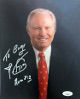 Jimmy Swaggart signed 8x10 Photo To Cindy Romans 8:2- JSA #SS51595 (Pentecostal Evangelist)