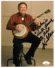 Roy Clark signed Color 8x10 Photo To John's sister & family my best- JSA #SS51614 (Hee Haw)