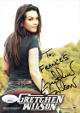 Gretchen Wilson signed Sony/BMG Music 5x7 Promo Photo To Frances- JSA #SS51623