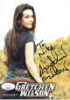 Gretchen Wilson signed Sony/BMG Music 5x7 Promo Photo To Mike- JSA #SS51622