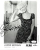 Lorrie Morgan signed Promo BNA Records B&W 8x10 Photo To Leon '99- JSA #SS51633