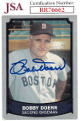 Bobby Doerr signed 1989 Pacific Baseball Legends Card #150- JSA #RR76662 (On Card Auto/Boston Red Sox)