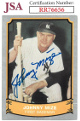 Johnny Mize signed 1989 Pacific Baseball Legends Card #180- JSA #RR76656 (On Card Auto/New York Yankees)