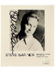 Steve Wariner signed 4X4.5 Fan Club B&W Photo- JSA #EE41553 (Country Music singer/songwriter/producer)