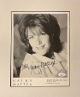 Kathy Mattea signed B&W Country Music 8x10 Photo- JSA #RR76719 (Custom Matted 11x13/Love Insc)
