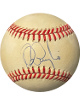 Pete Incaviglia signed ROAL Rawlings Official American League Baseball minor tone (Rangers/Tigers/Yankees)