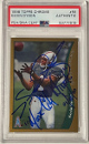 Kevin Dyson signed Music City Miracle 1998 Topps Chrome Rookie Card (RC) #55- PSA Authentic Autograph Slabbed (Oilers/Titans)