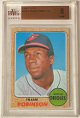 Frank Robinson 1968 Topps Baseball Card #500- BVG Graded 8 NM-MT (Sub grades/Baltimore Orioles)