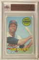 Frank Robinson 1969 Topps Baseball Card #250- BVG Graded 7 Near Mint (Sub Grades/Baltimore Orioles)
