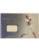 Carlton Fisk 2003 Fleer/Flair Greats Box Topper Sweet Swatch Classic Game Worn White Sox Jersey Relic 5x7.75 Card #205/1200-HOF