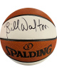 Bill Walton signed NBA Spalding White Panel Basketball- JSA Witnessed (HOF/Celtics/Trail Blazers/Clippers)