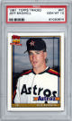 Jeff Bagwell 1991 Topps Traded Rookie Card (RC) #4T- PSA Graded 10 Gem Mint (Houston Astros)