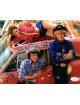 Dukes of Hazzard signed 3 Sig 16x20 Photo- JSA Witnessed Tom Wopat (Luke)/John Schneider (Bo) & Catherine Bach (Daisy)