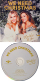 Maddie And Tae signed 2020 We Need Christmas Mercury Records Album Cover Booklet w/ CD COA