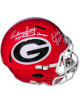 Buck Belue & Lindsay Scott dual signed Georgia Bulldogs Riddell FS Speed Rep Helmet- BAS/Beckett- 12-0/1980 National Champs