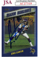 Cris Carter signed 2000 Topps Chrome Football Card #193- JSA #AC27319 (On Card Auto/Minnesota Vikings)