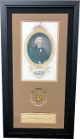 Andrew Jacksons Certified Strand/Lock Of Hair Custom Framing/Photo- 12X21.5- Manuscript Society Louis Mushro COA