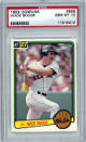 Wade Boggs 1983 Donruss Rookie Card (RC) #586- PSA Graded 10 Gem Mint (Boston Red Sox)