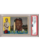 Hank Aaron 1960 Topps Baseball Card #300- PSA Graded 7 NM (Milwaukee Braves)